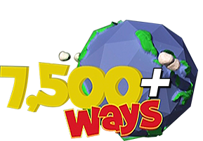 7,500+ Ways